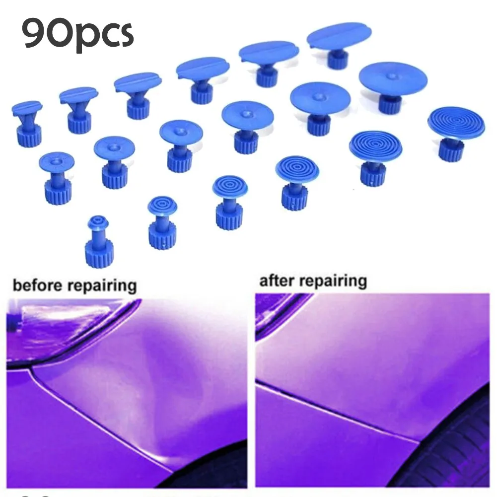 Tabs Ding Pulling Tabs Paintless Removal 18 Different Sizes 90pcs Blue Car Lifter
Tabs Ding Pulling Tabs Paintless Removal 18 Different Sizes 90pcs Blue Car Lifter