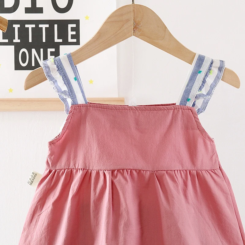 Cute Girls Summer 2pcs set simple Two-piece camisole blouse Bow Sleeveless top+stripe shorts suit
Cute Girls Summer 2pcs set simple Two-piece camisole blouse Bow Sleeveless top+stripe shorts suit