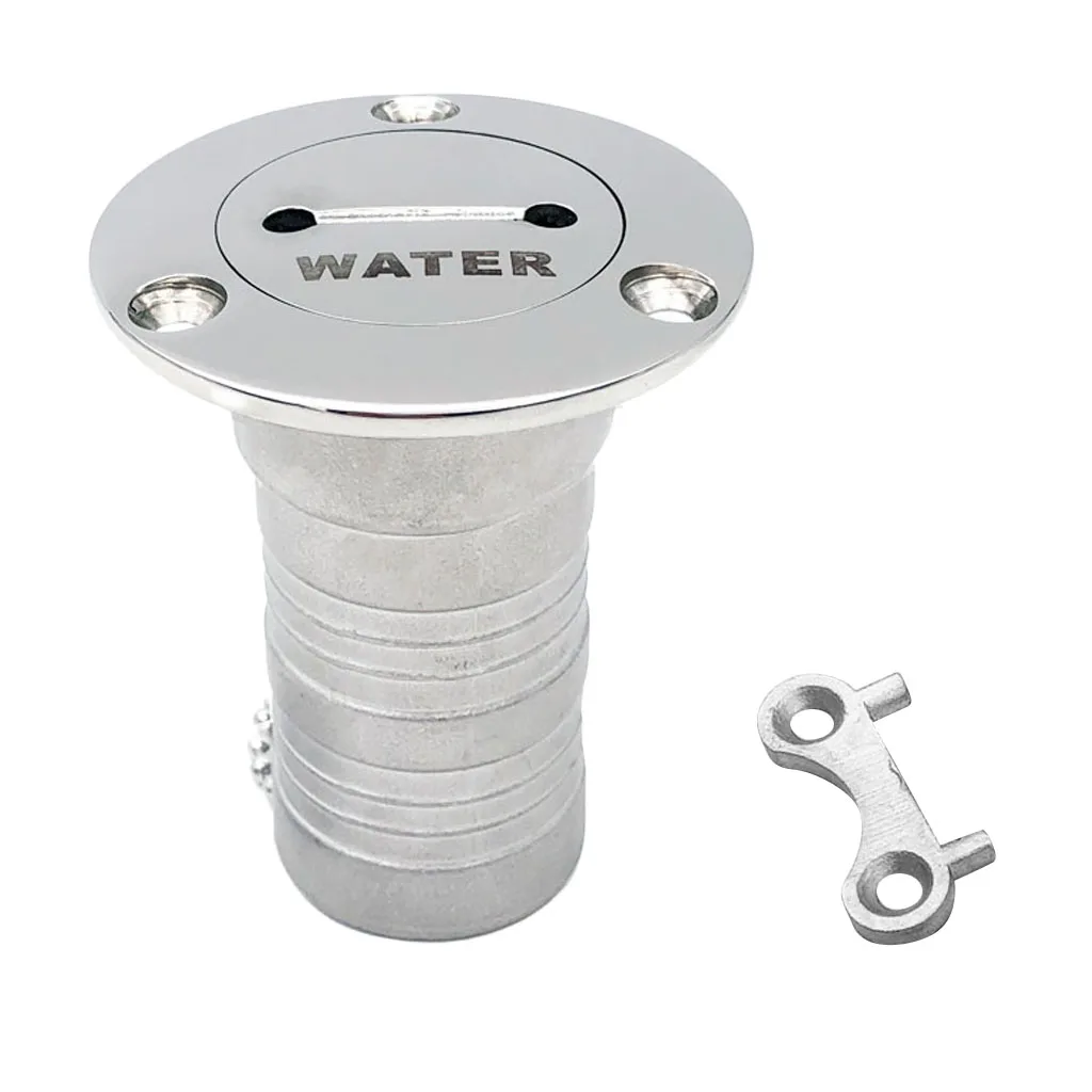 Stainless Steel 316 Marine Boat Deck Water Filler with Key Cap and Keys for Boats Yacht 38mm 1-1/2inch
Stainless Steel 316 Marine Boat Deck Water Filler with Key Cap and Keys for Boats Yacht 38mm 1-1/2inch