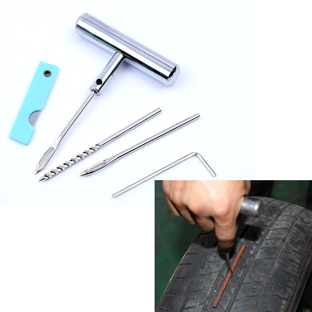 Trucks Multifunctional Universal Portable With Box Professional Van Tubeless For Cars Hand Tools Tyre Repair Kit 
Trucks Multifunctional Universal Portable With Box Professional Van Tubeless For Cars Hand Tools Tyre Repair Kit