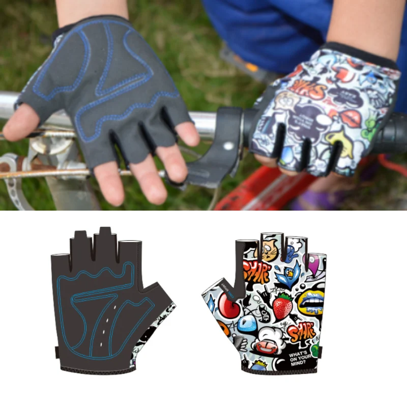 New Mountain Bike Riding Outdoor Sports Fitness Short Finger Children Half Gloves XR-Hot
New Mountain Bike Riding Outdoor Sports Fitness Short Finger Children Half Gloves XR-Hot