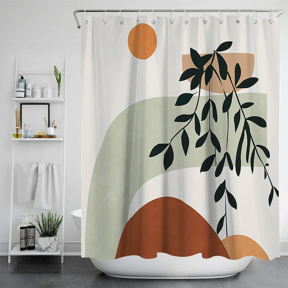 Sun Moon Plant Printing Waterproof Melody Modern Shower Curtain Bathroom Polyester Partition Curtain Home Decor Window Curtain
Sun Moon Plant Printing Waterproof Melody Modern Shower Curtain Bathroom Polyester Partition Curtain Home Decor Window Curtain