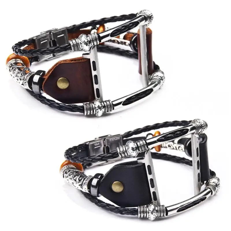 Alloy Strap For Apple IWatch Series 38/40/42/44mm Cowhide + Stainless Steel Buckle Smart Watch Accessories
Alloy Strap For Apple IWatch Series 38/40/42/44mm Cowhide + Stainless Steel Buckle Smart Watch Accessories
