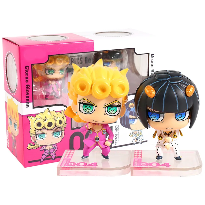 Chimi Mega JoJo's Bizarre Adventure Giorno Giovanna & Bruno Bucciarati PVC Figures Toys Set
Chimi Mega JoJo's Bizarre Adventure Giorno Giovanna & Bruno Bucciarati PVC Figures Toys Set