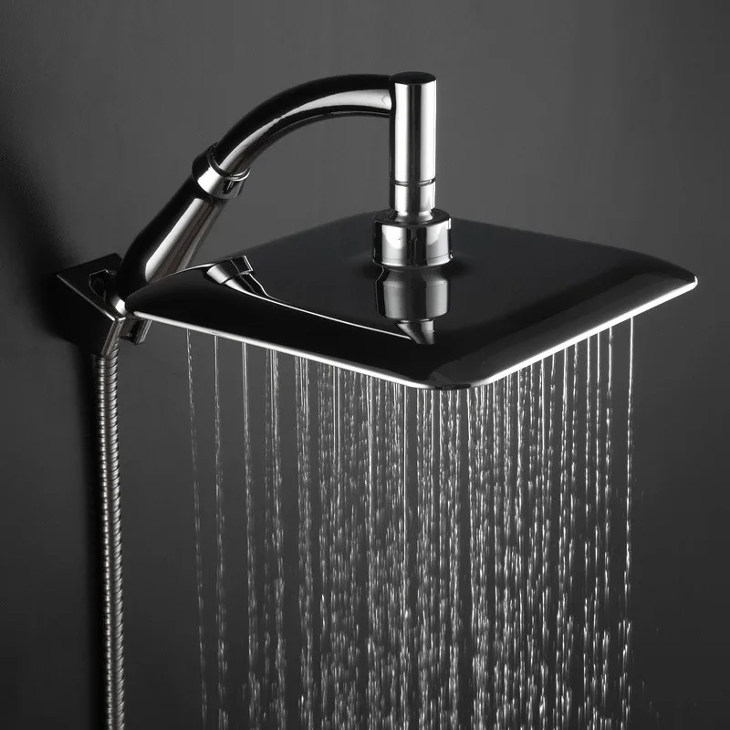 9 Inch Rotate 360 Degree Bathroom Rainfall Shower Head ABS Chrome Water Saving Shower Extension Arm Hand Held Shower Head
9 Inch Rotate 360 Degree Bathroom Rainfall Shower Head ABS Chrome Water Saving Shower Extension Arm Hand Held Shower Head