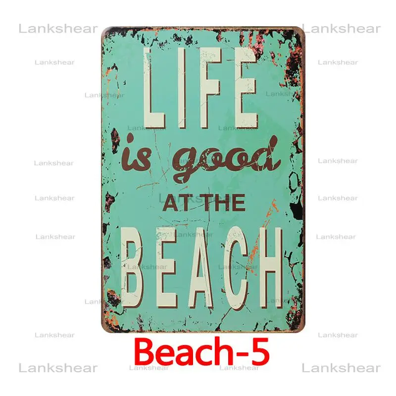 NEW Vintage Metal Sign Poster Home Decoration Modern Home Decor Metal Beach Wall Art Metal Tin Painting 20x30CM
NEW Vintage Metal Sign Poster Home Decoration Modern Home Decor Metal Beach Wall Art Metal Tin Painting 20x30CM