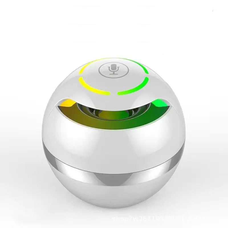 Wireless bluetooth speaker Aluminum Bass Cannon TWS With LED Light Colorful Mini Audio TF card playback Bluetooth Speaker
Wireless bluetooth speaker Aluminum Bass Cannon TWS With LED Light Colorful Mini Audio TF card playback Bluetooth Speaker