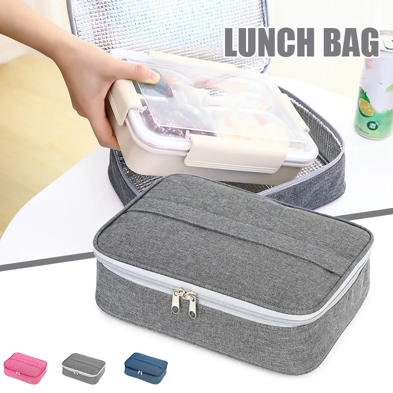 Rectangular Insulated Lunch Bag with Thickened Aluminium Foil and Handle Portable Soft Wearable Waterproof Picnic Bag
Rectangular Insulated Lunch Bag with Thickened Aluminium Foil and Handle Portable Soft Wearable Waterproof Picnic Bag