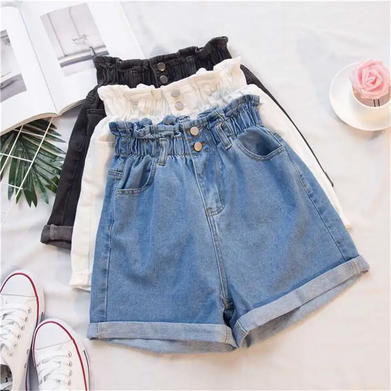 Plus Size Summer Women's Denim Shorts Large Size 5Xl Harem Ruffle High Waisted Shorts Casual Elastic Waist Jean Shorts for Women
Plus Size Summer Women's Denim Shorts Large Size 5Xl Harem Ruffle High Waisted Shorts Casual Elastic Waist Jean Shorts for Women