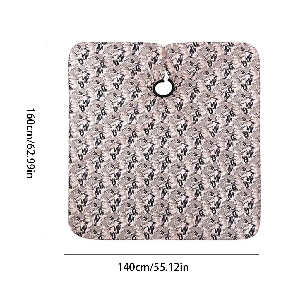 Salon Barber Cape Waterproof Hairdressing Professional Flower Printed Elastic Hairstyling Apron Capes Hair Cutting Tools
Salon Barber Cape Waterproof Hairdressing Professional Flower Printed Elastic Hairstyling Apron Capes Hair Cutting Tools