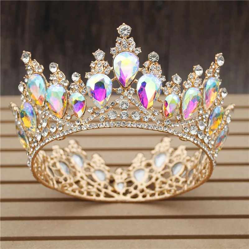 Multicolour Crystal Wedding Crown Royal Queen King Bridal Tiaras and Crowns Prom Pageant Head Ornaments Hair Jewelry Accessories
Multicolour Crystal Wedding Crown Royal Queen King Bridal Tiaras and Crowns Prom Pageant Head Ornaments Hair Jewelry Accessories
