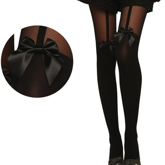 Girl Women Sexy velvet Tights fake High Stocking Pantyhose Mock Bow Suspender High Knee Tattoo Tights Pantyhose Sheer Stockings
Girl Women Sexy velvet Tights fake High Stocking Pantyhose Mock Bow Suspender High Knee Tattoo Tights Pantyhose Sheer Stockings