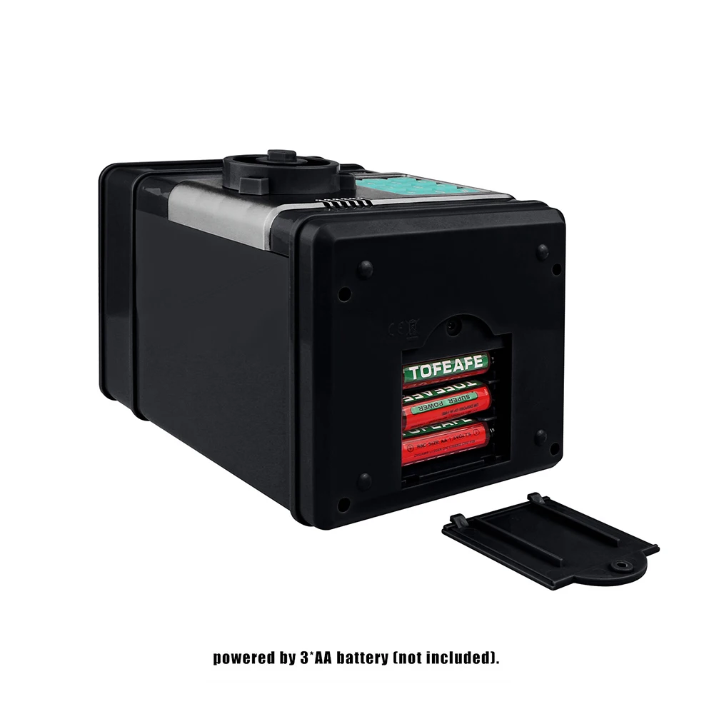 Electronic Piggy Bank ATM Password Money Box Cash Coins Saving Box ATM Bank Safe Box Auto Scroll Paper Banknote Gift for Kids
Electronic Piggy Bank ATM Password Money Box Cash Coins Saving Box ATM Bank Safe Box Auto Scroll Paper Banknote Gift for Kids