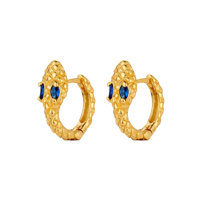 Stainless Steel Samll Snake Hoop Earrings For Women Daily Punk Personality Round Zircon Earrings Fashion Jewelry Accessories
Stainless Steel Samll Snake Hoop Earrings For Women Daily Punk Personality Round Zircon Earrings Fashion Jewelry Accessories