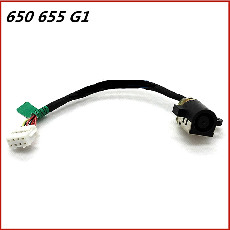 Laptop DC Power Jack Cable DC Charging Connector Port Wire Cord For hp ProBook 650 655 G1 
Laptop DC Power Jack Cable DC Charging Connector Port Wire Cord For hp ProBook 650 655 G1