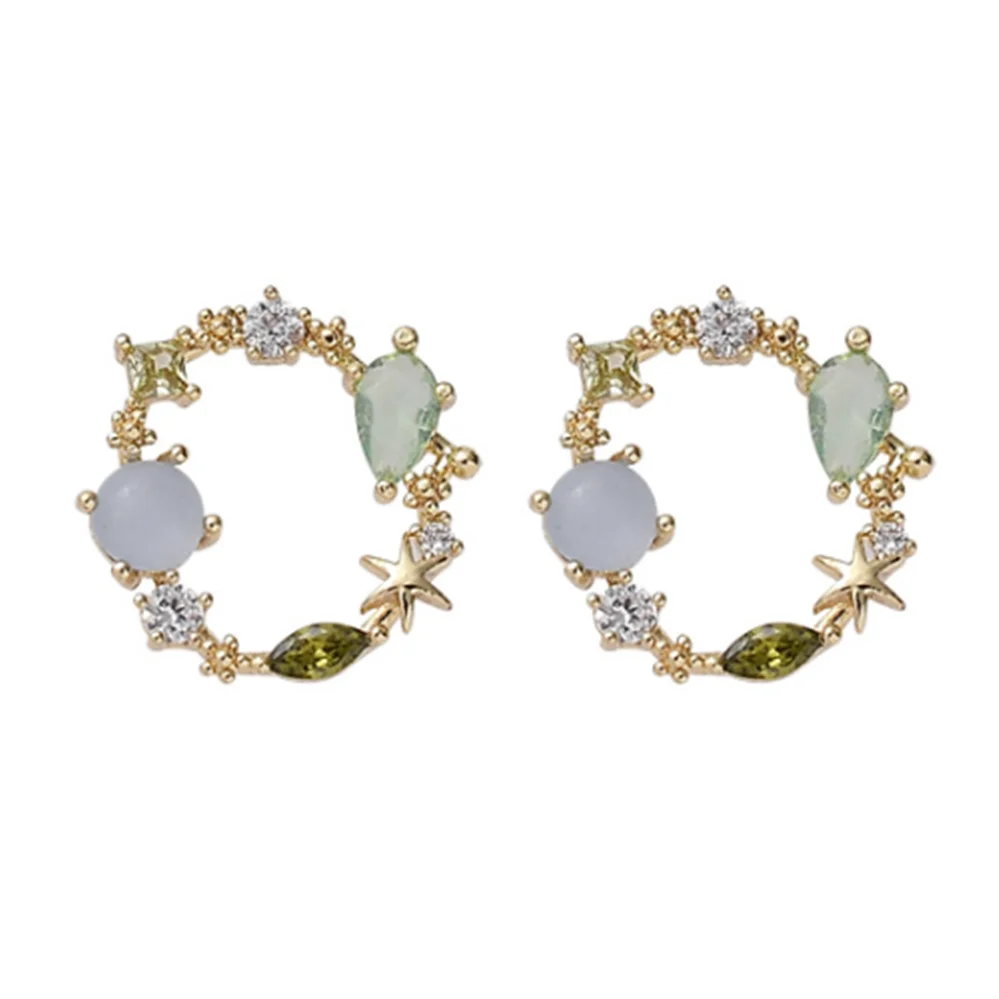 Trendy Super Fairy Girl Earrings Small Fresh Round Women's Holiday Gifts Small Earrings Jewelry Wholesale
Trendy Super Fairy Girl Earrings Small Fresh Round Women's Holiday Gifts Small Earrings Jewelry Wholesale