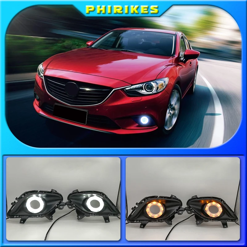 2Pcs For Mazda 6 Atenza 2014-2016 Waterproof ABS 12V DRL Fog Lamp Decoration Daytime Running Light Car Accessories
2Pcs For Mazda 6 Atenza 2014-2016 Waterproof ABS 12V DRL Fog Lamp Decoration Daytime Running Light Car Accessories