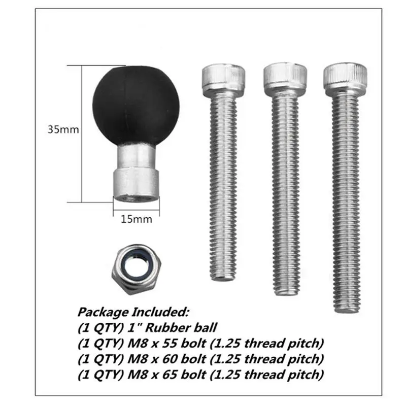 New Motorcycle Bike Scooter Handlebar Clamp Ball Mount Base Replacement for Ram Mount Action Cameras Phone Holder Bolt Bracket 
New Motorcycle Bike Scooter Handlebar Clamp Ball Mount Base Replacement for Ram Mount Action Cameras Phone Holder Bolt Bracket