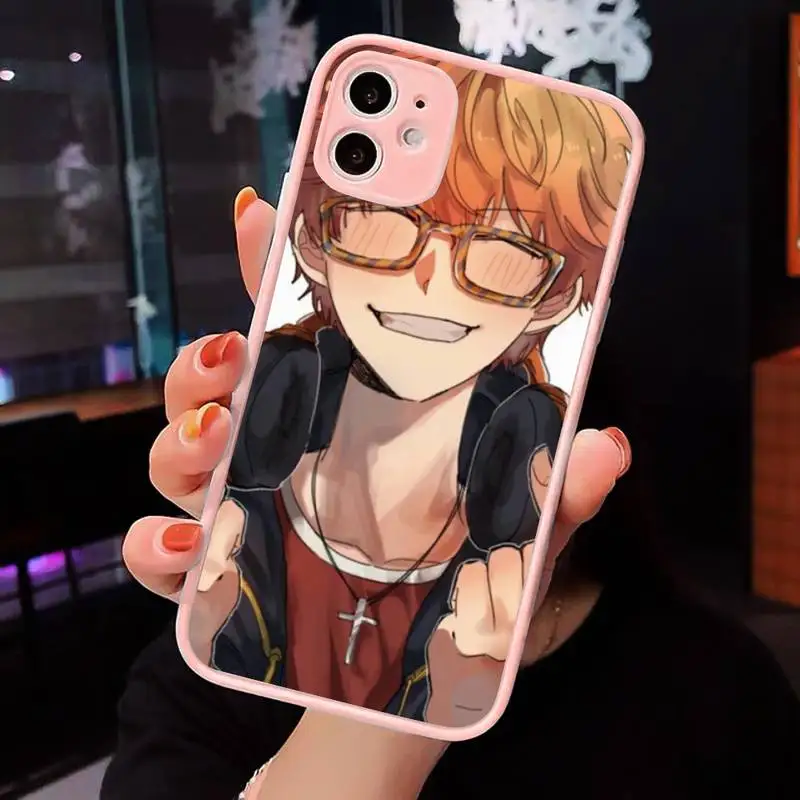 707 Mystic Messenger Anime Phone Case Pink matte transparent For iPhone 7 8 x xs xr 11 12 pro plus max mini Clear Funda
707 Mystic Messenger Anime Phone Case Pink matte transparent For iPhone 7 8 x xs xr 11 12 pro plus max mini Clear Funda