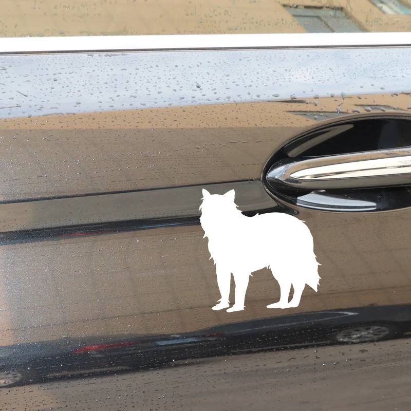 YJZT 15.5CM*15.9CM Wolf Pattern Decorate Car Door Vinyl Decal Car Stickers Black/Silver C4-2795
YJZT 15.5CM*15.9CM Wolf Pattern Decorate Car Door Vinyl Decal Car Stickers Black/Silver C4-2795