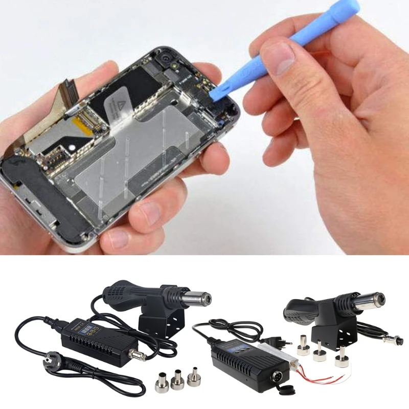 Portable 8858 Hot Air Desoldering Station US/EU Plug Rework Solder Soldering Repair Station Hot Air Blower
Portable 8858 Hot Air Desoldering Station US/EU Plug Rework Solder Soldering Repair Station Hot Air Blower