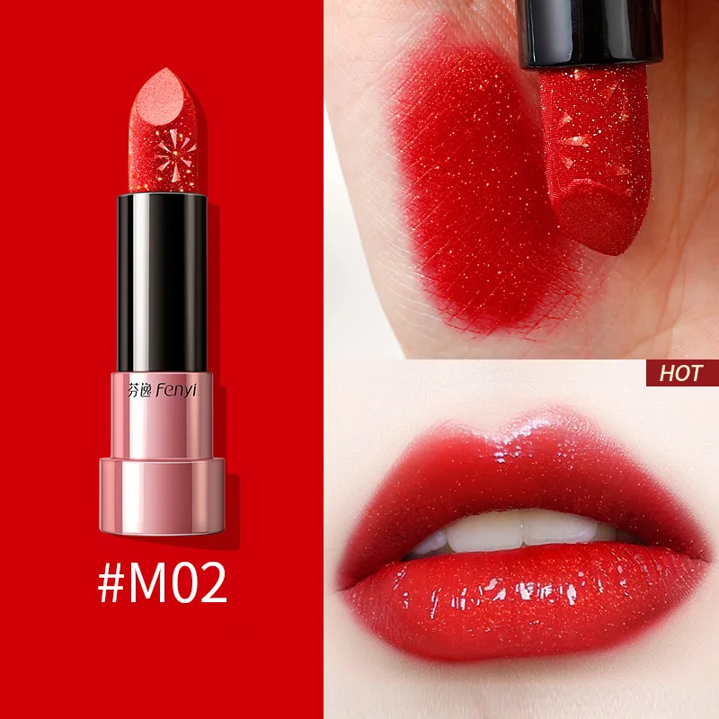6 Colors Brighting Lipstick Lip Gloss Waterproof Long Lasting Moisture Velvet Lip Stick Sexy Red Lip Tint Cosmetics TSLM2
6 Colors Brighting Lipstick Lip Gloss Waterproof Long Lasting Moisture Velvet Lip Stick Sexy Red Lip Tint Cosmetics TSLM2