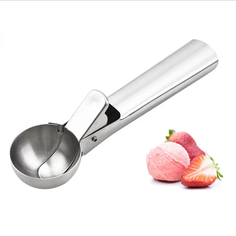 Ice cream spoon scoop cake tools for Kitchen Stainless steel machine Fruit dessert Watermelon ball Non-Stick Home Accessories
Ice cream spoon scoop cake tools for Kitchen Stainless steel machine Fruit dessert Watermelon ball Non-Stick Home Accessories