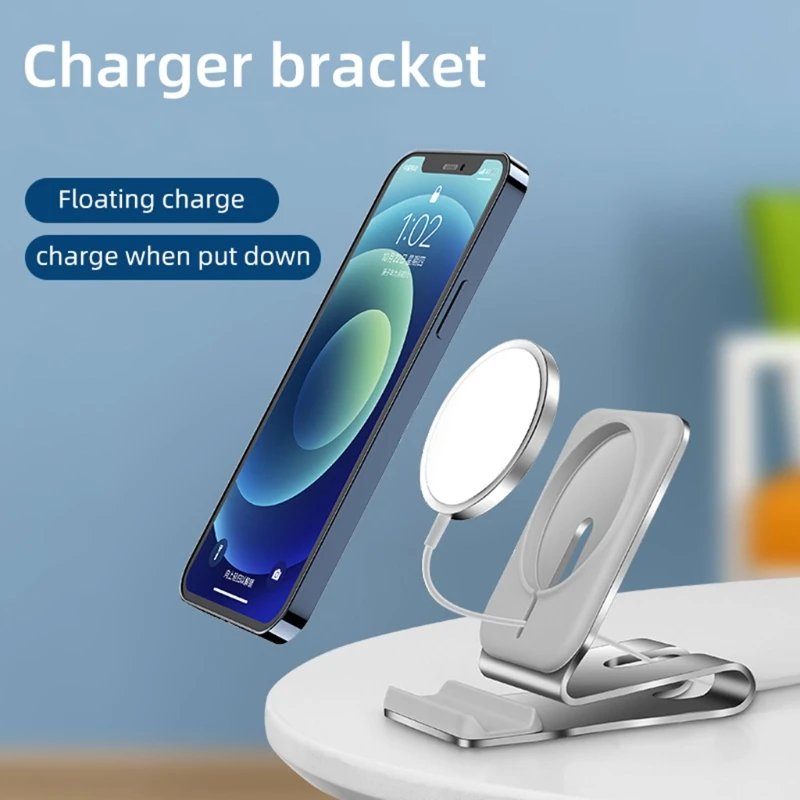 Нескользящая Беспроводная Магнитная подставка для телефона, держатель для iPhone- 12, Настольный держатель для зарядки, подставка, Настольный к...
Нескользящая Беспроводная Магнитная подставка для телефона, держатель для iPhone- 12, Настольный держатель для зарядки, подставка, Настольный к...