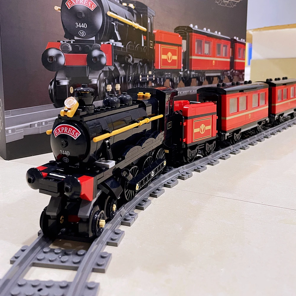 Креативные экспертные идеи паровой поезд GWR, телемотивный трек, железная дорога, модульный конструктор Moc, техническая модель
Креативные экспертные идеи паровой поезд GWR, телемотивный трек, железная дорога, модульный конструктор Moc, техническая модель