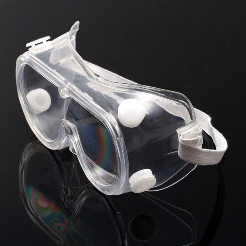 Safety Protective Glasses Eye Protection Anti-fog 4-hole Breathable Design With Gift 100pcs Pe Disposable Gloves
Safety Protective Glasses Eye Protection Anti-fog 4-hole Breathable Design With Gift 100pcs Pe Disposable Gloves