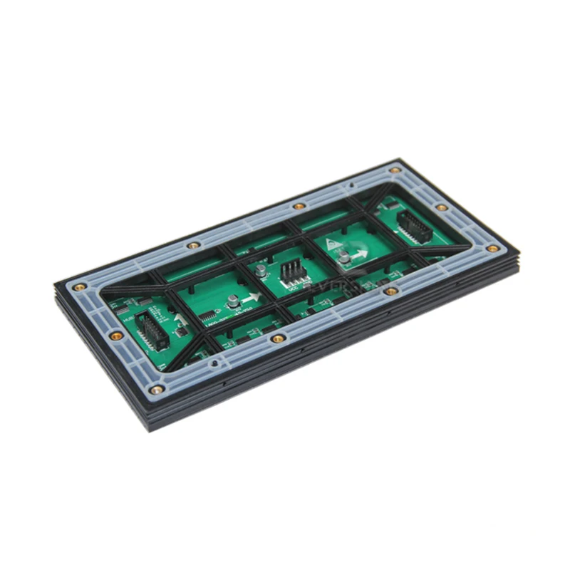 Модуль светодиодных знаков P8 Outdoor 1/4 Scan 3 в 1 Smd3535 RGB Полноцветный 256x128 мм 32x16