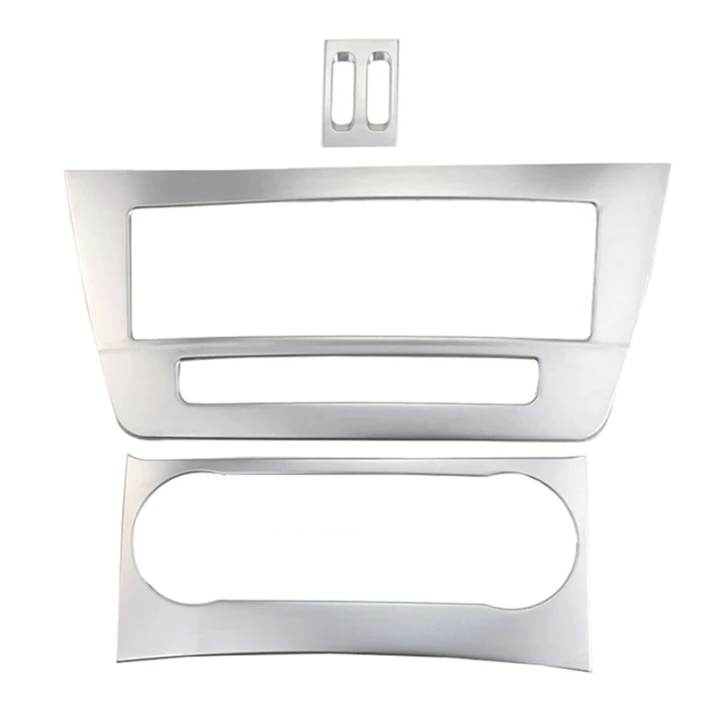 3Pcs Car Air Conditioning CD Buttons Panel Cover Stainless Steel Interior Trim for Mercedes Benz C Class W204 2011-2014
3Pcs Car Air Conditioning CD Buttons Panel Cover Stainless Steel Interior Trim for Mercedes Benz C Class W204 2011-2014