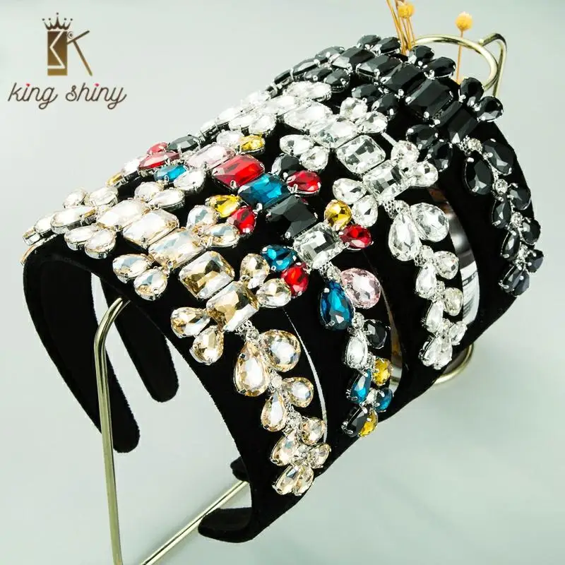 Lovely Baroque Multi Color Crystal Headband for Woman Personality Bone Shaped Flower Hairband Fenmale Hair Accessories Headpiece
Lovely Baroque Multi Color Crystal Headband for Woman Personality Bone Shaped Flower Hairband Fenmale Hair Accessories Headpiece