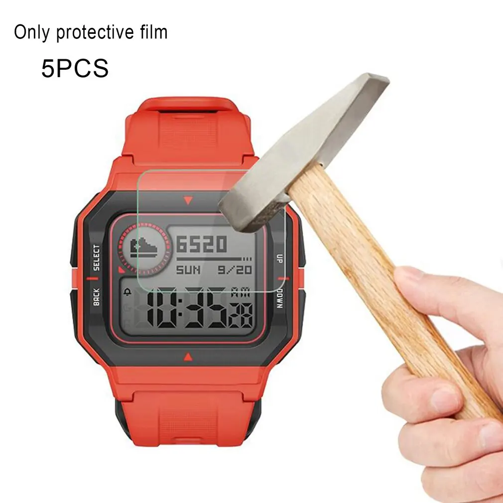 5Pcs Smartwatch Tempered Glass Clear Protective Film Guard For Amazfit Neo Sport Smart Watch LCD Display Full Screen Protector
5Pcs Smartwatch Tempered Glass Clear Protective Film Guard For Amazfit Neo Sport Smart Watch LCD Display Full Screen Protector