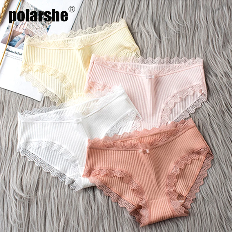 3Pcs/Set Woman Panties Underwear Solid Lace Woman Briefs Cotton Plus Size Low-Rise Sexy Lingerie For Women Panties M L Xl
3Pcs/Set Woman Panties Underwear Solid Lace Woman Briefs Cotton Plus Size Low-Rise Sexy Lingerie For Women Panties M L Xl