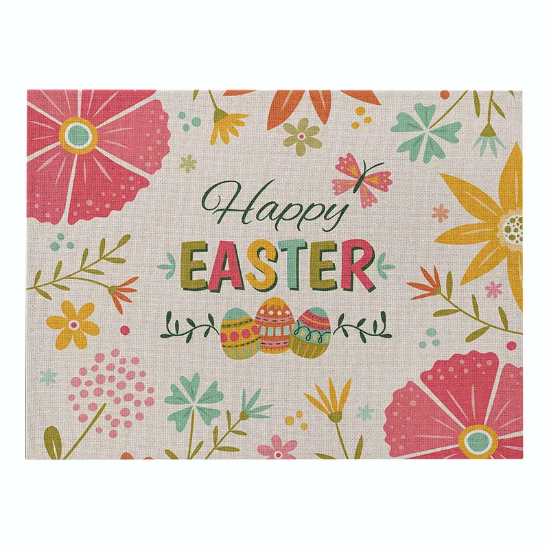 Easter Theme Tableware Mat Prints Placemat For Kitchen Dining Table Waterproof Coaster Modern Pad Home Decor Accessories 30*40cm
Easter Theme Tableware Mat Prints Placemat For Kitchen Dining Table Waterproof Coaster Modern Pad Home Decor Accessories 30*40cm