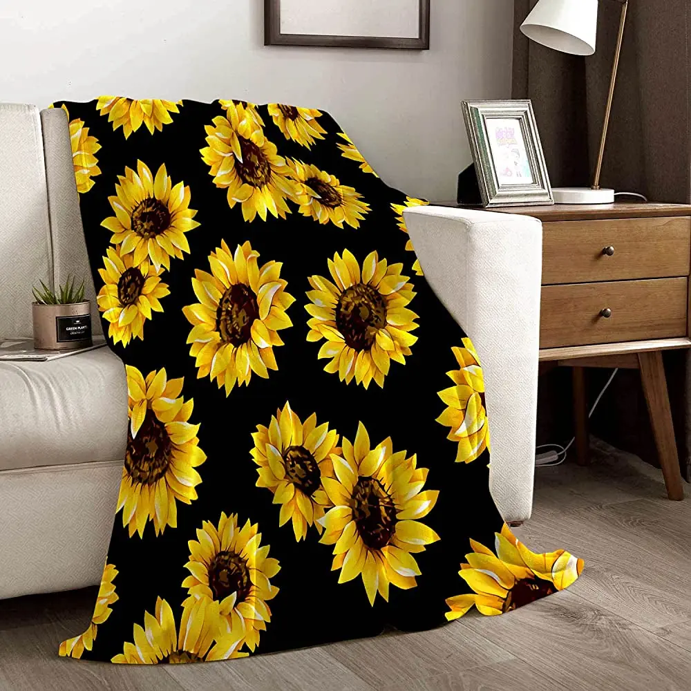 Sunflower Blanket, Soft Throw Blanket for Couch,Warm Flannel Blanket, Cozy Plush Lightweight Blanket for Bedroom Couch Sofa
Sunflower Blanket, Soft Throw Blanket for Couch,Warm Flannel Blanket, Cozy Plush Lightweight Blanket for Bedroom Couch Sofa