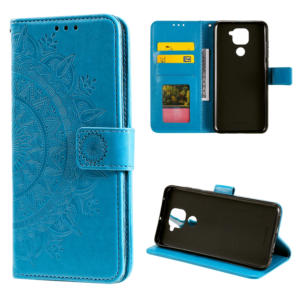 Кожаный чехол-книжка для xiaomi Redmi Note 9 9S 6 7 8 Pro 7A 4X 5A 8A с откидной магнитной