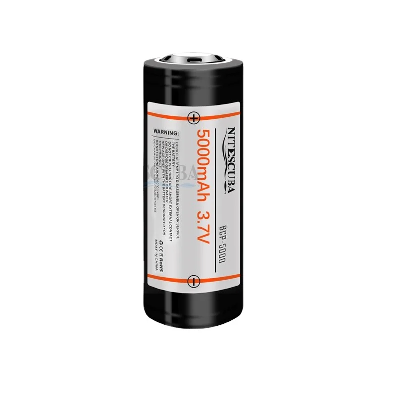 Diving torch 26650 rechargeable lithium battery 5000mah with Seiko protection board S18/S18F battery
Diving torch 26650 rechargeable lithium battery 5000mah with Seiko protection board S18/S18F battery