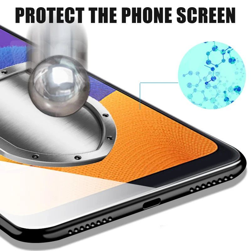 Защитное стекло 9D для Samsung Galaxy A01 A11 A21 A31 A41 A51 A71 закаленное M01 M11 M21 M31 M51 | Мобильные