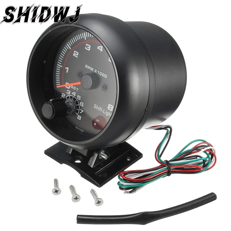 New Tachometers Tacho Gauge Meter Auto Car Accessories New Car Goods Waterproof 12v Car Led Shift Light 0-8000 Rpm
New Tachometers Tacho Gauge Meter Auto Car Accessories New Car Goods Waterproof 12v Car Led Shift Light 0-8000 Rpm