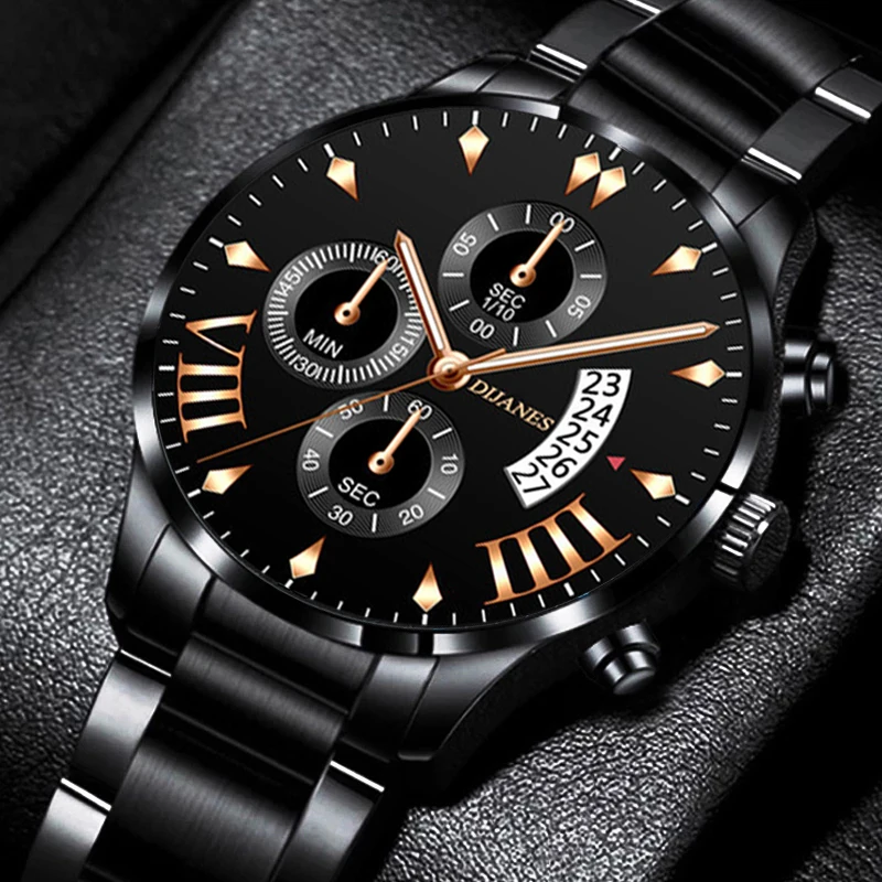 Luxury Fashion Watches for Men Business Stainless Steel Quartz Watch Mens Sports Casual Calendar Date Clock relogio masculino
Luxury Fashion Watches for Men Business Stainless Steel Quartz Watch Mens Sports Casual Calendar Date Clock relogio masculino