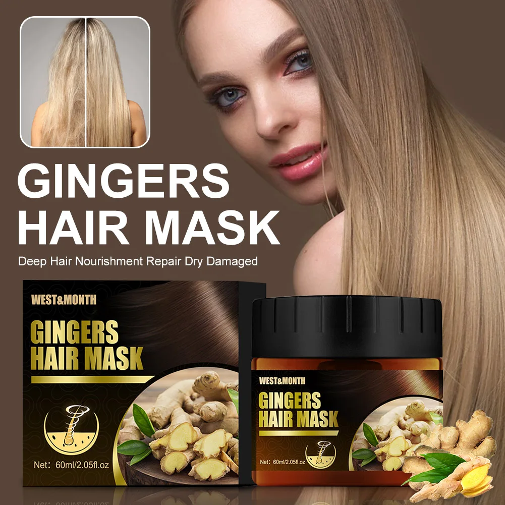 Ginger Hair Mask Deep Hair Nourishment Repair Dry Damaged for Glossy Healthy Look Hair Mask Hair Repair Treatment Care
Ginger Hair Mask Deep Hair Nourishment Repair Dry Damaged for Glossy Healthy Look Hair Mask Hair Repair Treatment Care