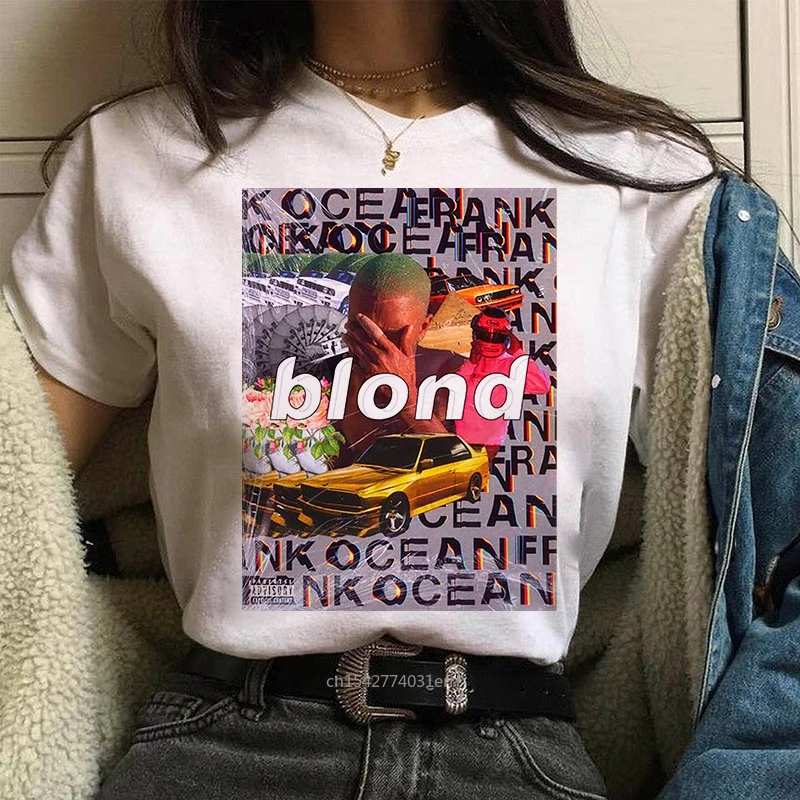 Frank Blonde Female Streetwear Harajuku Soft Top Tee Hip Hop Letters Graphic Printed T Shirt
Frank Blonde Female Streetwear Harajuku Soft Top Tee Hip Hop Letters Graphic Printed T Shirt