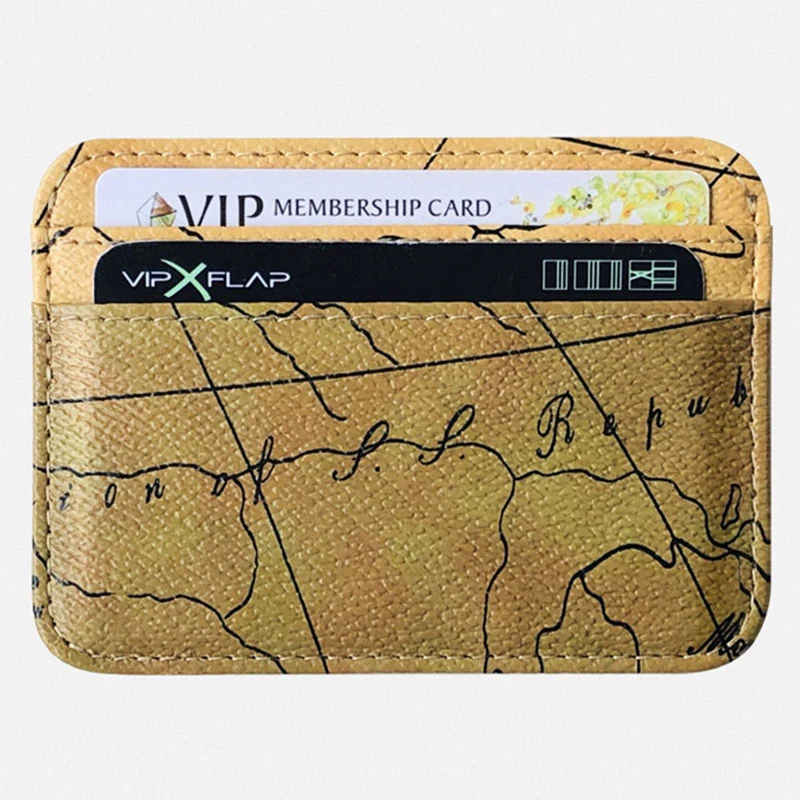 NEW Map Pattern Pu Leather Card Wallet Coin Purse Business Bank Card Holder Thin Credit Card Case Small Card Pack Cash Pocket
NEW Map Pattern Pu Leather Card Wallet Coin Purse Business Bank Card Holder Thin Credit Card Case Small Card Pack Cash Pocket