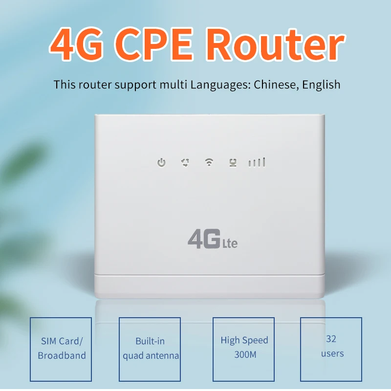 Tolkien 4G Wifi роутер Cpe сетевой антенный модем мобильный точка доступа широкополосный