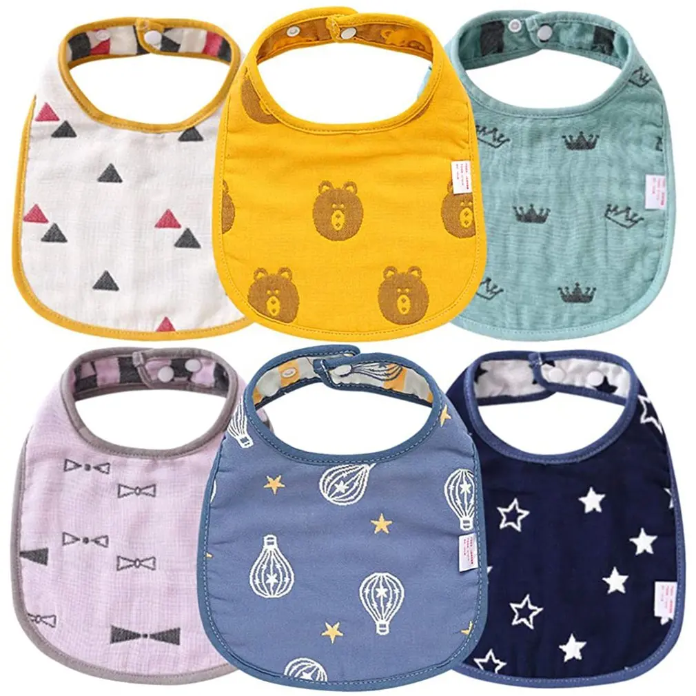 Infant Bibs 6pcs Infant Saliva Towel Thin And Light Waterproof And Leak-Proof Washable Stain And Odor Resistant Infant Bibs
Infant Bibs 6pcs Infant Saliva Towel Thin And Light Waterproof And Leak-Proof Washable Stain And Odor Resistant Infant Bibs