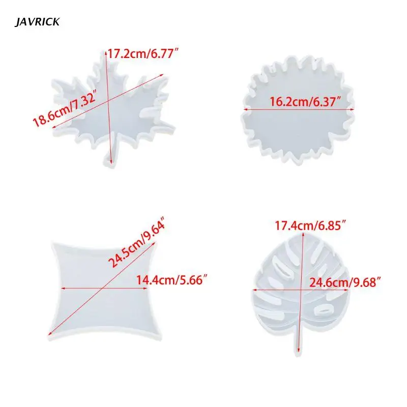 DIY crystal silicone epoxy Resin mold coaster irregular set table coaster mold handmade mirror leaves maple leaf diamond
DIY crystal silicone epoxy Resin mold coaster irregular set table coaster mold handmade mirror leaves maple leaf diamond