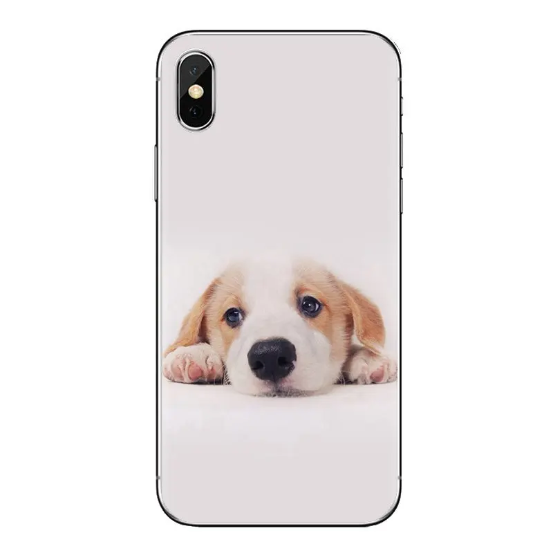 For Samsung Galaxy S3 S4 S5 Mini S6 S7 Edge S8 S9 S10 Plus Note 3 4 5 8 9 Cute Pug Dog HD Wallpapers TPU Transparent Cases Cover |