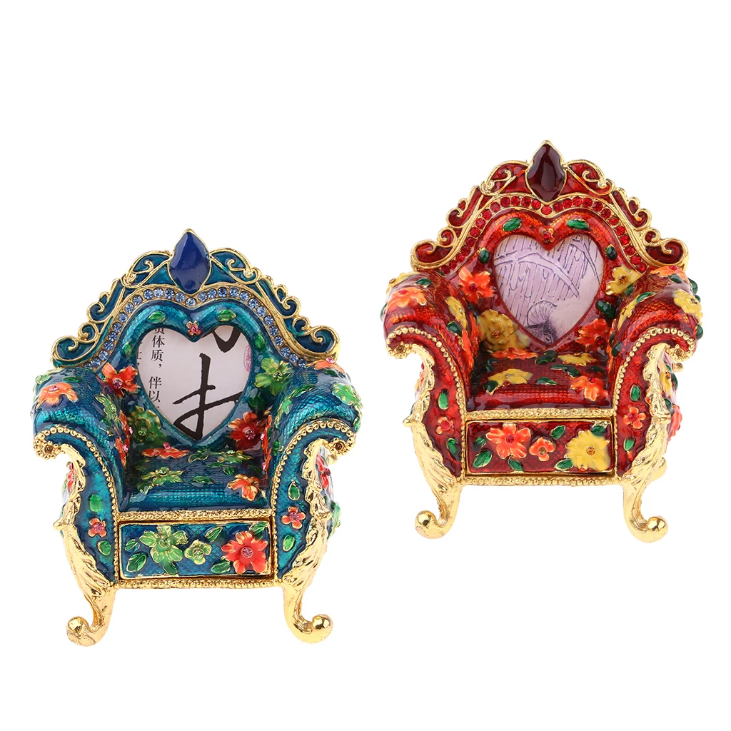 Dollhouse Miniature Furniture Armchair Sofa Jewelry Box, Hand-painted Vintage Floral Patterns, Pretend Play Toy
Dollhouse Miniature Furniture Armchair Sofa Jewelry Box, Hand-painted Vintage Floral Patterns, Pretend Play Toy